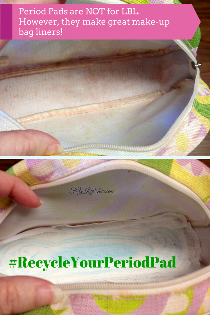 Period Pads Are Not for LBL RecycleYourPeriodPad