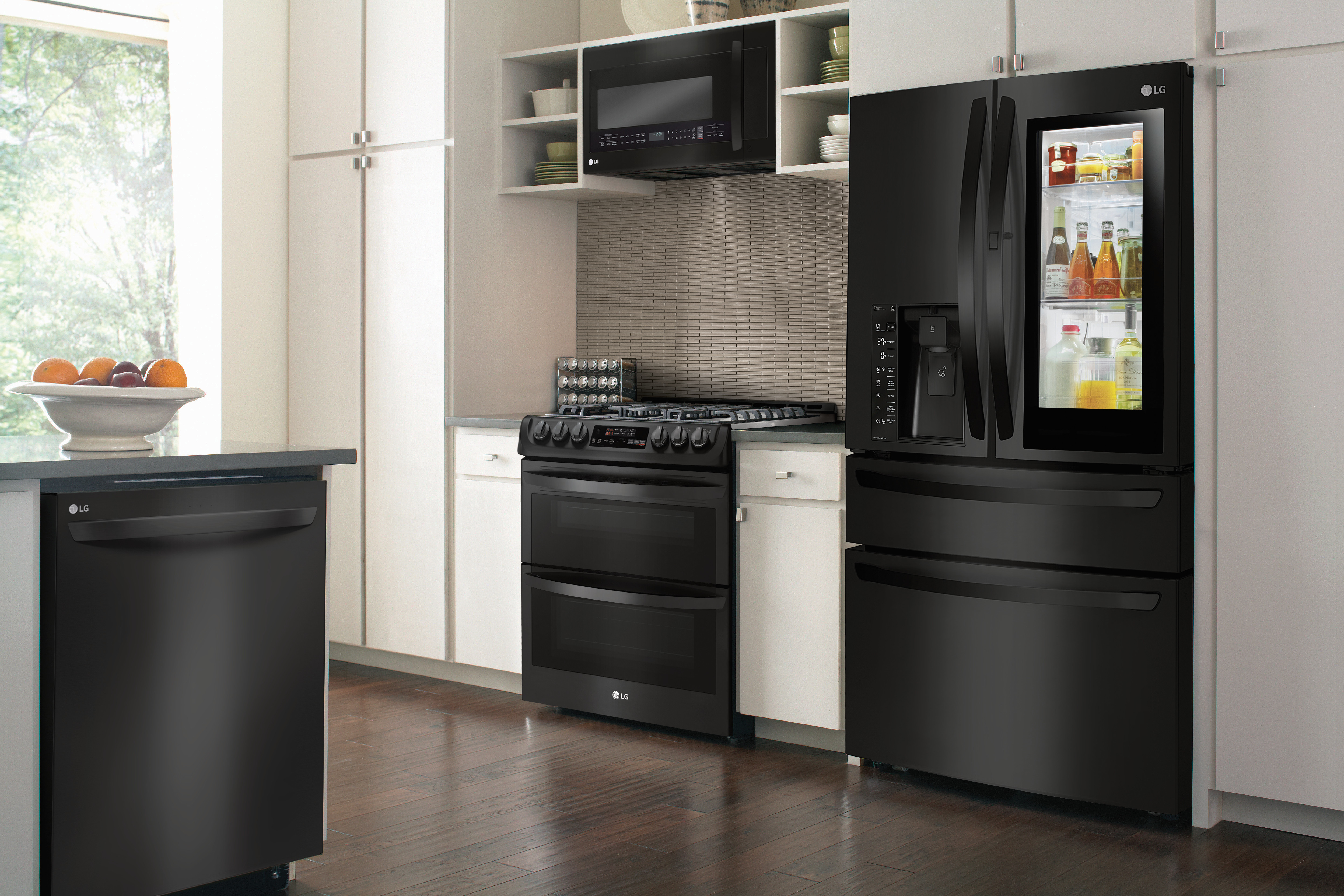 LG Matte Black Kitchen @ Best Buy • FYI by Tina