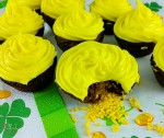 St. Patrick’s Day Pot of Gold Brownie Bites