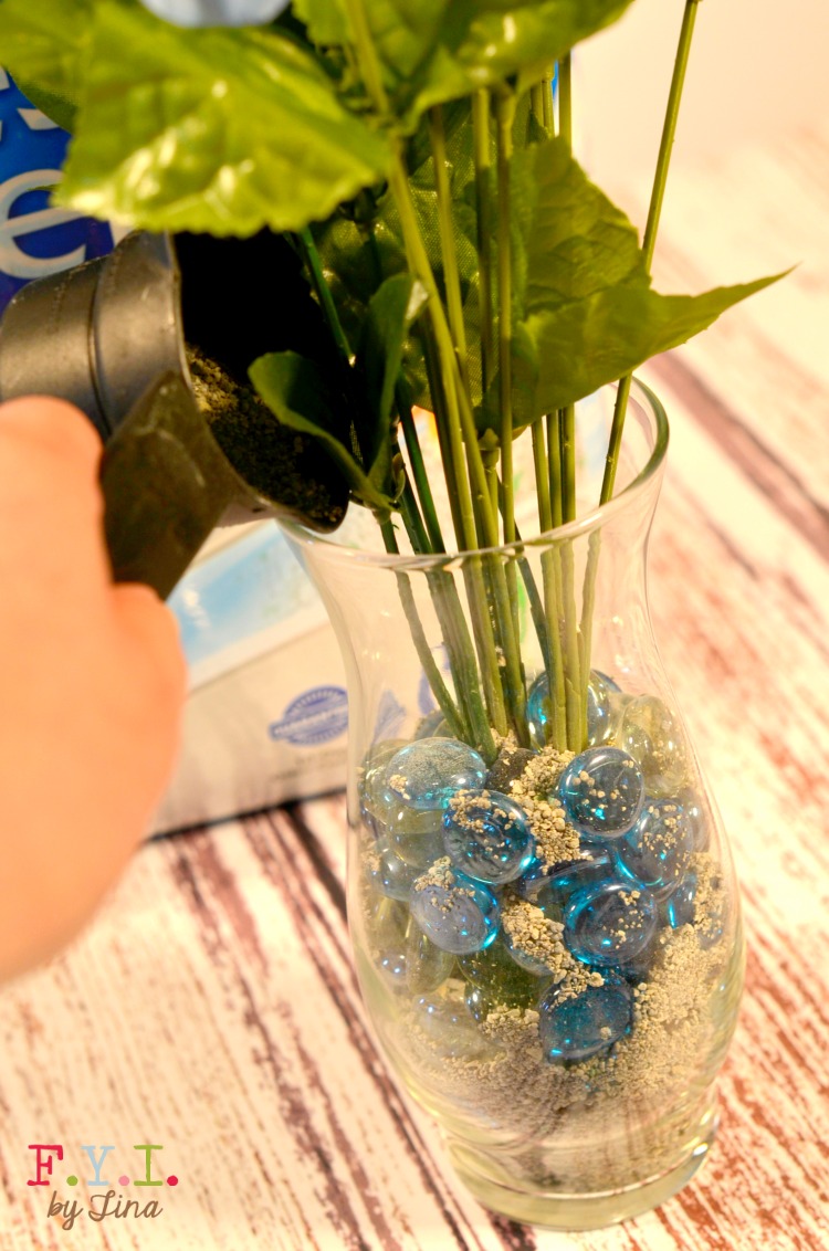 DIY Decorative Odor Absorbing Floral Vase & More Ways to Use Cat Litter