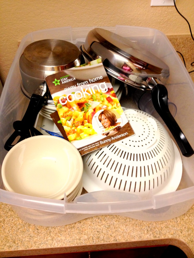 Extended Stay America Kitchen Items