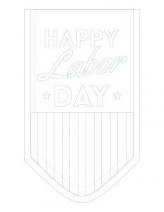 Labor Day Coloring Pages - Free Printable