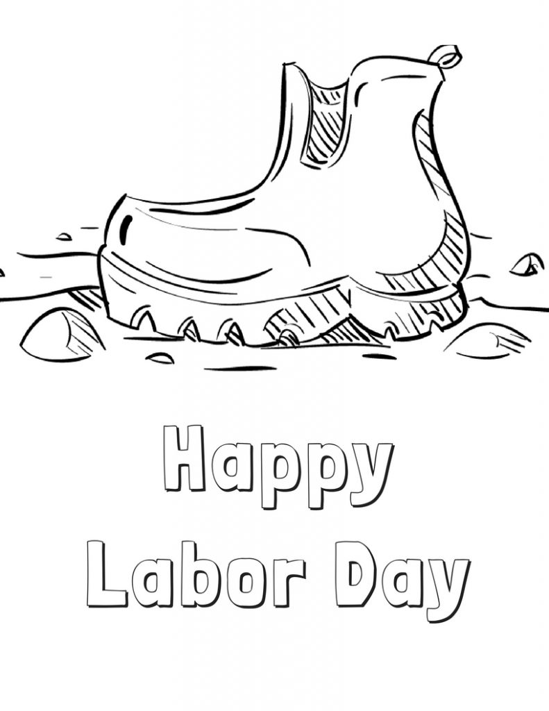Labor Day Coloring Pages Free Printable FYI By Tina