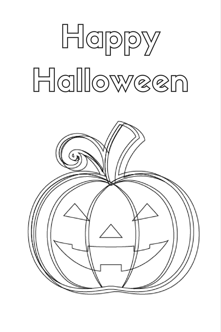 Halloween Coloring Pages - Free Printables