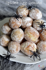 Fun Halloween Food – Spider Egg Donuts