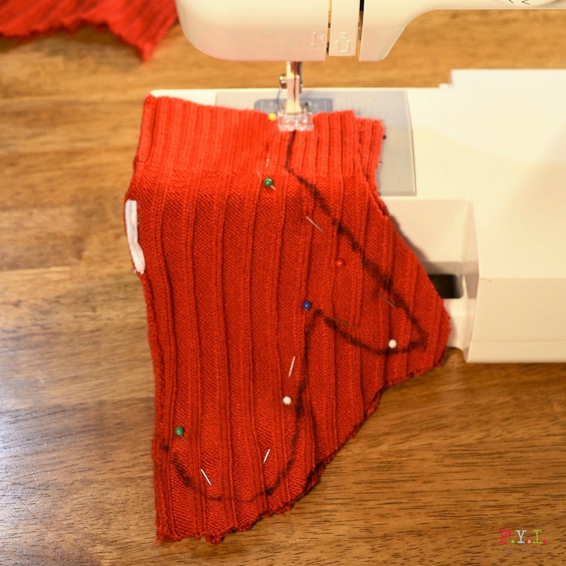 DIY Sweater Into Mittens • FYI By Tina