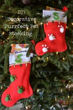 Purrfect Pet Stocking – A decorative DIY Pet Stocking