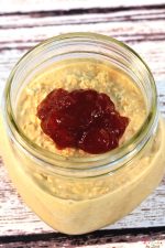 Peanut Butter and Jelly Overnight Oats – Breakfast Recipe