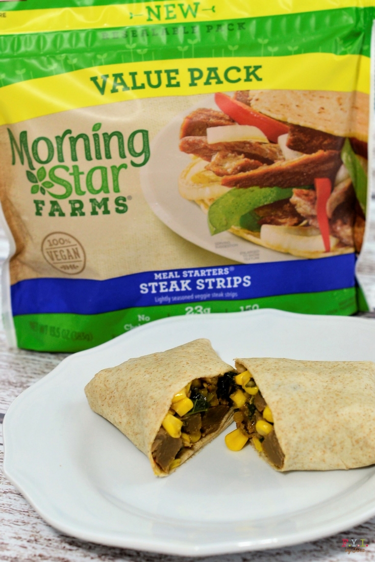 Morning Star Farms Vegan Steak Wrap