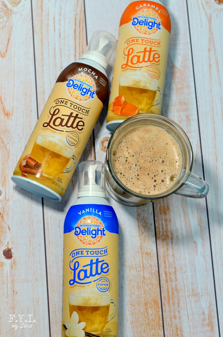 Make Your Latte at Home Using the NEW International Delight® One Touch Latte™